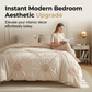 🛏️ Elegáns rakott ágynemű – Lélegző, gyűrődésálló, praktikus – Utánvét ⚡