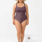 🩱Szexi, nagy méretű női egyrészes fürdőruha