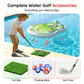 🏊 Pool Golf játék – Úszó green, teljes ütőkészlet és labdák, tökéletes választás bulikhoz⛳