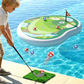 🏊 Pool Golf játék – Úszó green, teljes ütőkészlet és labdák, tökéletes választás bulikhoz⛳