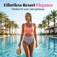 Women's Tie-Front High Waisted Two-Piece Swimsuit