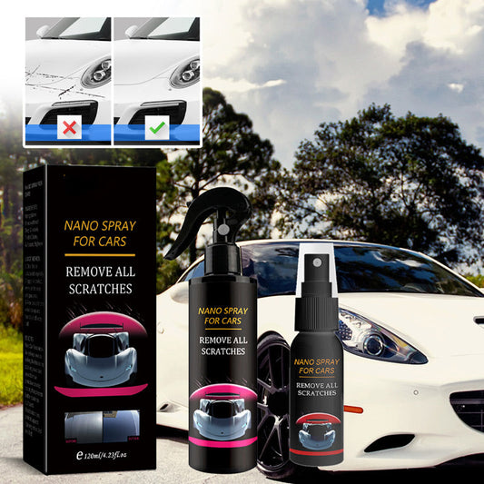 🚗 Nano bevonat-képző autófesték-kristályosító spray | Szennyeződésálló, víztaszító, karcálló