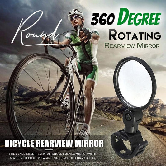 🚴‍♂️ 360 fokban forgatható visszapillantó tükör【✨1 + 1 ingyen】