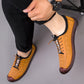 👞 Felcsúszós, puha bőrből készült, üreges túracipő