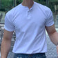 Férfi szabadidőruha, rövid ujjú ing 👕 Könnyű, szellős, napfényes napokra tervezve ✨