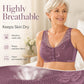 Women's Wireless Full Coverage Front Closure Bra 