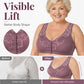 Women's Wireless Full Coverage Front Closure Bra 