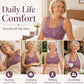 Women's Wireless Full Coverage Front Closure Bra 