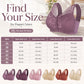 Women's Wireless Full Coverage Front Closure Bra 