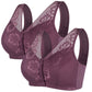 Women's Wireless Full Coverage Front Closure Bra 
