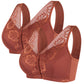 Women's Wireless Full Coverage Front Closure Bra 