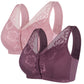 Women's Wireless Full Coverage Front Closure Bra 