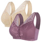 Women's Wireless Full Coverage Front Closure Bra 