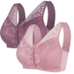 Women's Wireless Full Coverage Front Closure Bra 