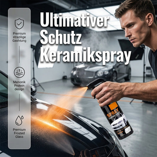 💎 Nano-technológiával készült, víztaszító üvegbevonat-spray