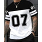 Men's Printed Short-Sleeve Sports T-Shirt