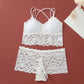 Women's Lace Bralette and Panty Set
