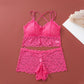 Women's Lace Bralette and Panty Set