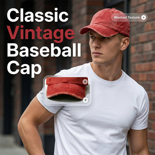 🧢 Unisex vintage baseball sapka【Van egy „IDGAF” ikon】