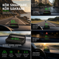 Head Up Display (HUD) GPS-szel  – pontos sebesség km/h-ban – digitális sebességmérő, iránytű és sebességtúllépés-riasztó – plug & play minden járműhöz 📊✨