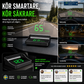 Head Up Display (HUD) GPS-szel  – pontos sebesség km/h-ban – digitális sebességmérő, iránytű és sebességtúllépés-riasztó – plug & play minden járműhöz 📊✨