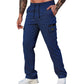 Men's Casual Elastic Waist Cargo Pants