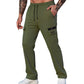 Men's Casual Elastic Waist Cargo Pants