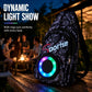 😍 Hordozható Bluetooth-hangszóró-táska LED-es világítással