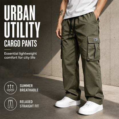 👖 Férfi Casual Laza Szabású Cargo Nadrág