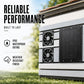 10W Solar Fan Waterproof Outdoor Ventilator with Dual Exhaust Fans