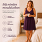 👗🌙 40% KEDVEZMÉNY! Női csipkés V-nyakú hálóing – Laza modál alsóruha – Kényelmes, lélegző és tökéletes a pihentető alvásért ✨