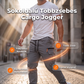 Férfi kényelmes, többzsebű cargo jogger