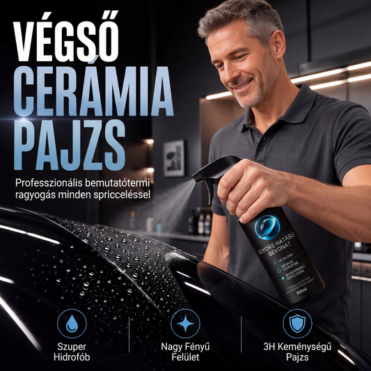 💧 Autóbevonat-spray: egy permetezés, egy törlés – gyors bevonat és fényesítés
