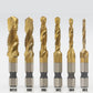 Hex Shank Combination Drill and Tap Bit Set