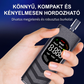 🔋 LCD-kijelzővel és hangos utasításokkal ellátott, újratölthető alkoholszint-mérő