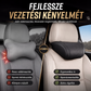 🚗 Autós memóriahab nyakpárna | Támogatja a nyakat és a deréktámaszt, enyhíti a hosszú utazás okozta fáradtságot