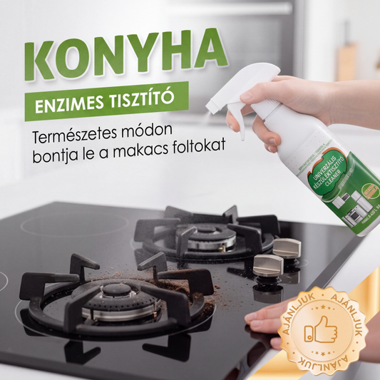 🧼Többfunkciós enzimtisztító – gyorsan lebontja a makacs zsírfoltokat