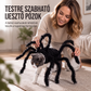 Halloween kisállat pók jelmez, ijesztő plüss kutyáknak és macskáknak való átalakító ruha