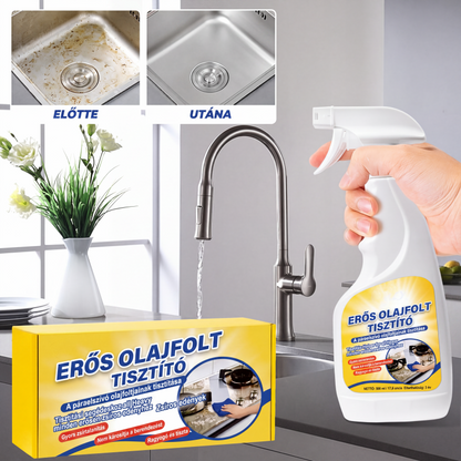 Nagy teljesítményű konyhai zsíroldó spray