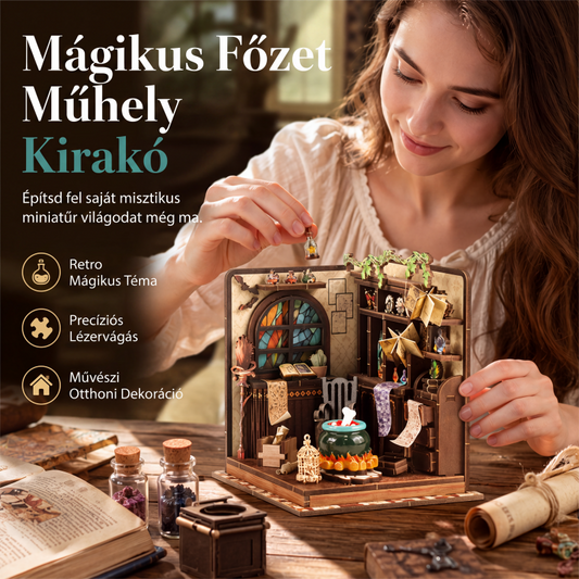DIY Miniatűr Faház Készlet