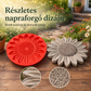 🌻 Újrafelhasználható napraforgó-lépcsőfok-forma – tegye kertjét egyedivé