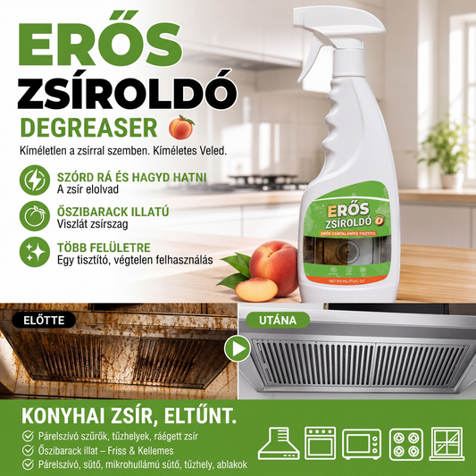 🏆Nagy teljesítményű konyhai zsíroldó spray