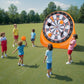 ✨Giant Inflatable Soccer Dart Board Game Set with 2 Soccer Balls and Air Pump🌞