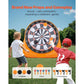 ✨Giant Inflatable Soccer Dart Board Game Set with 2 Soccer Balls and Air Pump🌞