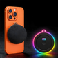 🎶 Mini Bluetooth szóró – Mágneses, RGB világítás, kompakt 🎯