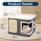 Foldable 2-in-1 Cat Cube House