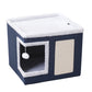 Foldable 2-in-1 Cat Cube House