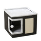 Foldable 2-in-1 Cat Cube House