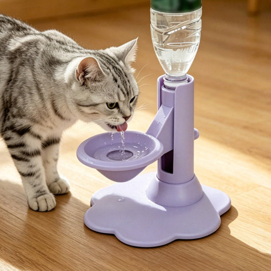 🐱💧 Állítható nyakú macska-ivókút – 3 fokozatú magasságállítás, csúszásgátló és automatikus vízpótlás