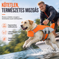 🐕 Kutyáknak készült mentőmellény cserélhető elülső úszópárnával 🏊‍♂️